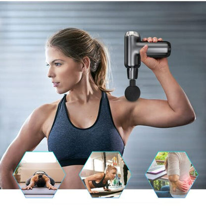 Muscle Massage Gun with 4 Heads FH-820 | Helps With Muscle Stiffness