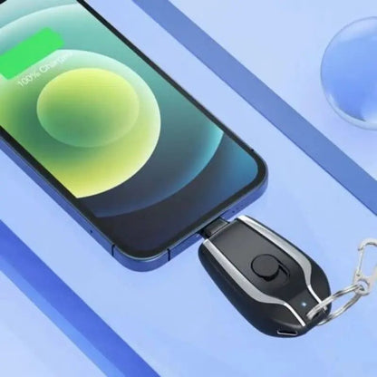 Portable Key Chain Charger | Emergency Power Bank